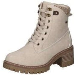 Claverton Schnürstiefelette Damen beige