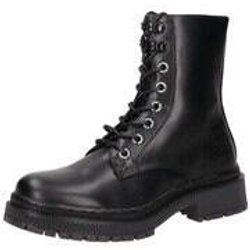 Dockers Schnür Boots Damen schwarz