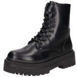 Dockers Schnür Boots Damen schwarz