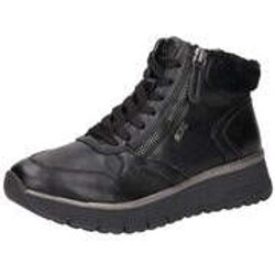 Jana Ankle Stiefelette Damen schwarz