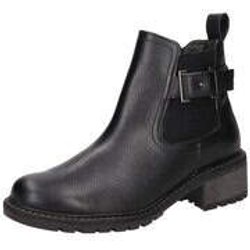 Jana Chelsea Stiefelette Damen schwarz