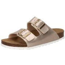 Leone Pantolette Damen gold