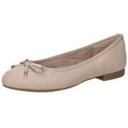 Marco Tozzi Ballerina Damen beige