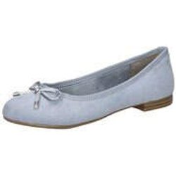Marco Tozzi Ballerina Damen blau