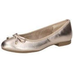 Marco Tozzi Ballerina Damen gold