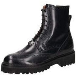 Melvin & Hamilton Schnürstiefelette Damen schwarz