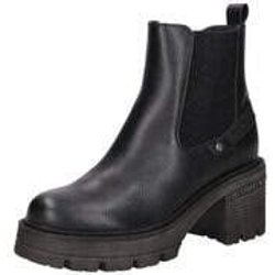 Mustang Chelsea Boots Damen schwarz