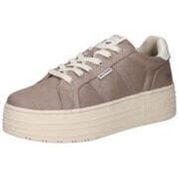 Mustang Plateau Sneaker Damen beige