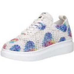 Mustang Plateau Sneaker Damen weiß