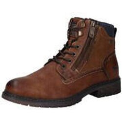 Mustang Schnür Boots Herren braun