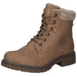Puccetti Schnür Boots Damen beige