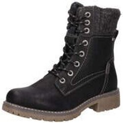Puccetti Schnür Boots Damen schwarz
