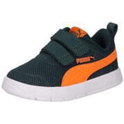 PUMA Courtflex V3 Mesh Inf Sneaker Mädchen|Jungen grün