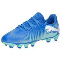 PUMA Future 7 Play FG-AG Jr Fußball Mädchen|Jungen blau