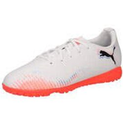 PUMA Future 8 Play TT Jr Fußball Mädchen|Jungen weiß