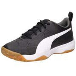 PUMA Tenaz Jr Hallensport Mädchen|Jungen schwarz