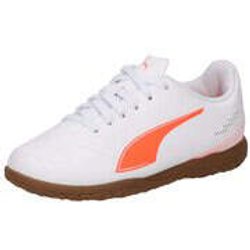 PUMA Vitoria II IT J Indoor Fußball Jungen weiß