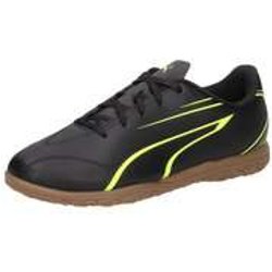 PUMA Vitoria IT Jr Indoor Fußball Mädchen|Jungen schwarz