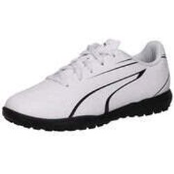 PUMA Vitoria TT Jr Fußball Mädchen|Jungen weiß