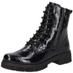 Remonte Schnür Boots Damen schwarz
