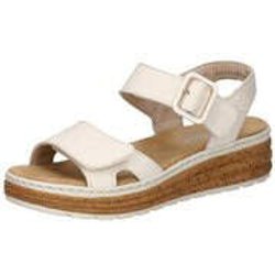 Rieker Keilsandale Damen beige