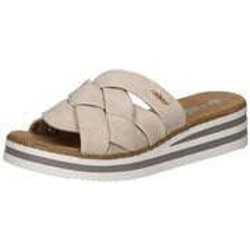 Rieker Pantolette Damen beige