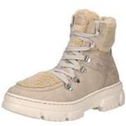 Rieker Schnür Boots Damen beige