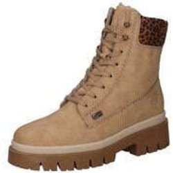 Rieker Schnür Boots Damen beige