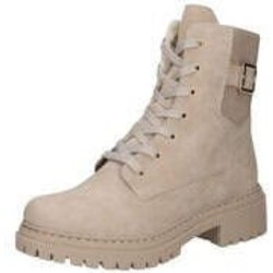 Rieker Schnürstiefelette Damen beige