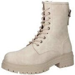 Shoecolate Schnür Boots Damen beige