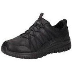 Skechers Graceful Slip On Sneaker Damen schwarz