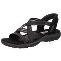 Skechers Slip Ins Reggae Slim Stretchy Damen schwarz