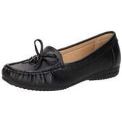 smiling for feet Mokassin Damen schwarz