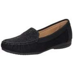 smiling for feet Mokassin Damen schwarz