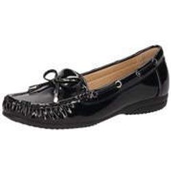 smiling for feet Mokassin Damen schwarz