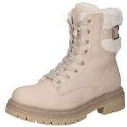 smiling for feet Schnür Boots Damen beige