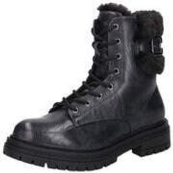 smiling for feet Schnür Boots Damen blau