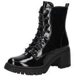 smiling for feet Schnür Boots Damen schwarz