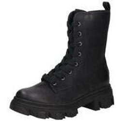 smiling for feet Schnürstiefelette Damen schwarz