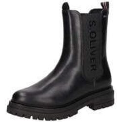 s.Oliver Chelsea Boots Damen schwarz