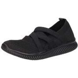Tallywish Spangenballerina Damen schwarz