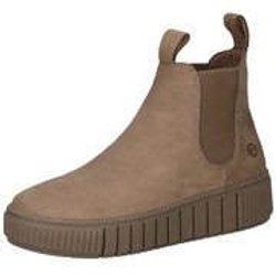 Tamaris Chelsea Boots Damen beige