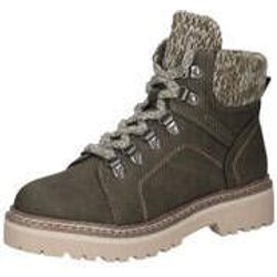 Tamaris Schnür Boots Damen grün