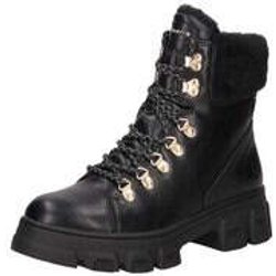 Tamaris Schnür Boots Damen schwarz