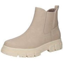 Tom Tailor Chelsea Boots Damen beige