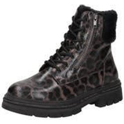 Tom Tailor Schnür Boots Damen braun