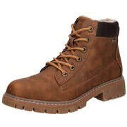 Tom Tailor Schnür Boots Damen braun