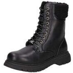 Tom Tailor Schnür Boots Mädchen schwarz