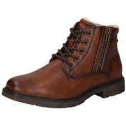 Tom Tailor Schnürstiefelette Herren braun