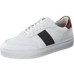 Tommy Hilfiger Premium Cupsohle Stripe Herren weiß